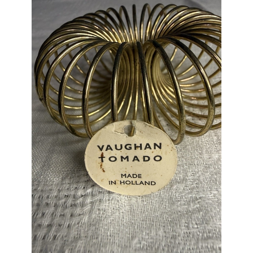 MCM RETRO Metal COIL Letter Mail Holder Candlestick Holder Tomado Holland
